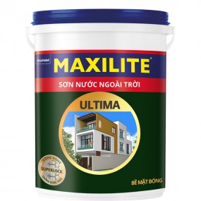 Sơn nước ngoài trời MAXILITE ULTIMA Bề mặt Bóng LU1 - 18L